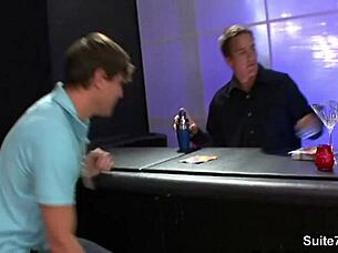 Hot gay guy gets his ass licked and fucked