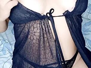 Felt so lonely, started touching my big ass and curvy body.