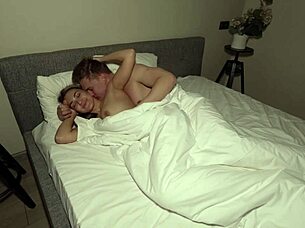 Nalas sucks two delicious cocks.