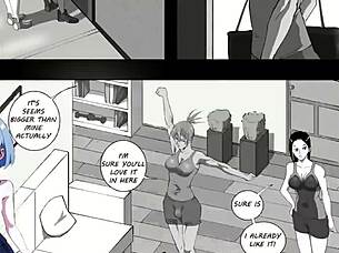 Wild Girls Night Out in Hentai Action!