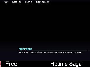 in the hotime saga, players engage in dating and erotic adventures in rich anime world