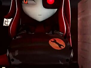 Flexi lesbian gymnast gets stretched by her girlfriend during workout