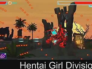 Neko leads the girl division in hentai adventures