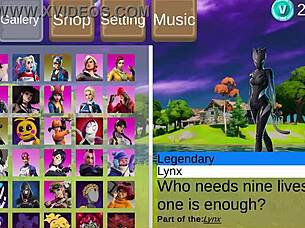 Fortnite parody sex scene gallery part 01 with big tits and cute teen.