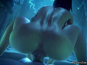 In Overwatch hentai, the milfs get assfucked in this anal compilation part 2