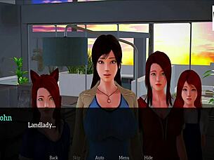 kandy kane sucks deepthroat as a big tit slut