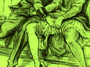 Vintage Erotic Drawings from Retro Anime Cartoon Collection