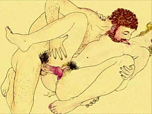 These vintage erotic anime drawings are packed with steamy hentai action and retro charm.