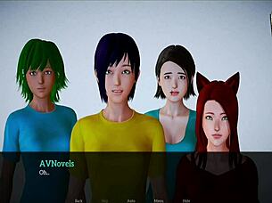 My New Family 286: Redhead Teen With Small Tits In Erotic Cartoon!