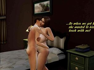 Sims 4 Forrest Hump Parody Shemale Blowjob