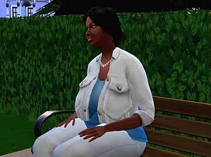 Sims 4 Forrest Hump Parody Shemale Blowjob