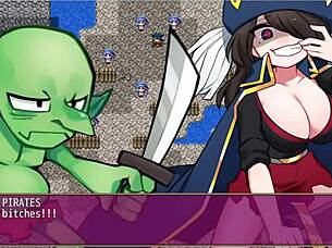 Goblins strike back with instant fuck heroines in playthrough part 4