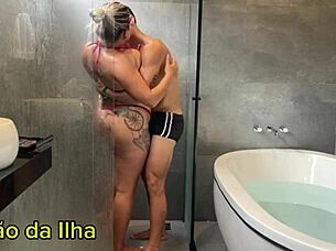 I wanted milk in my pussy but got two cocks