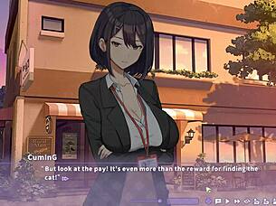 summer clover harem game ep 4 boss caught with giant cock