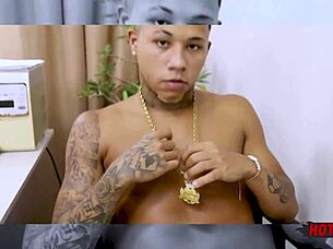 Young Stud Assfucks Boss In POV Anal