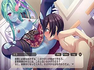 rich girl moans loudly as she gets cunnilingus and masturbates in monster girl tdx hentai!