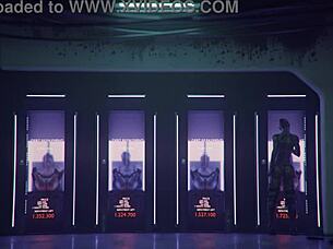 Mass Effect Consulate Part 1 Featuring 3D Hentai Bondage Elements