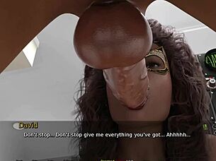 The naughty married bride sneaks into the shower with her neighbor for some fun during the wedding game