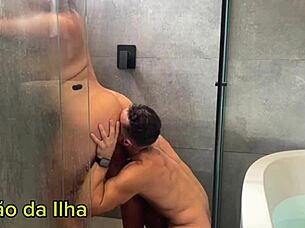 I wanted milk in my pussy but got two cocks