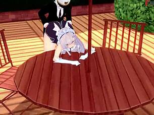 belfast invites me to lunch in azur lane full movie pov on sheer fantasyking3