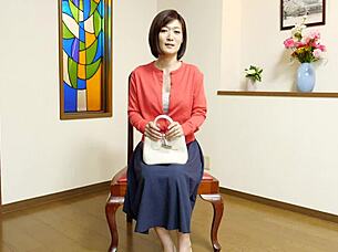 yumiko mitsuse returns for another hot threesome with blowjob and creampie?