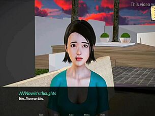 My New Family 286: Redhead Teen With Small Tits In Erotic Cartoon!