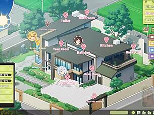 summer clover harem game ep 4 boss caught with giant cock