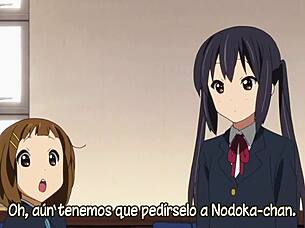 Episode 25 of K-on 2 with anime characters and music scenes