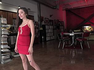 i'm riding daddy's monster cock for creampie deal