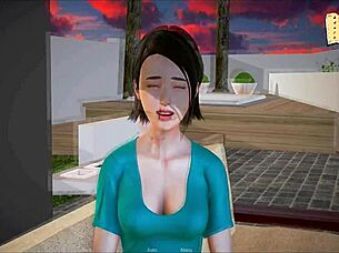 My New Family 286: Redhead Teen With Small Tits In Erotic Cartoon!