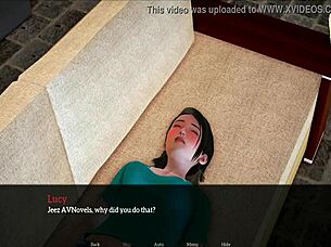 My New Family 286: Redhead Teen With Small Tits In Erotic Cartoon!