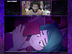 meru's classmate rubs her wet pussy solo