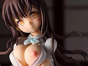 Watch anime characters get toyed with hardcore?