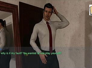 Blonde wife and stepmother shows off big tits and ass in homemade lingerie video