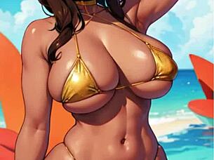 why not explore this sexy anime with big tits on patreon temptingsexyaistudioart?