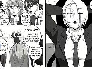 Girls night out turns into a fun anime hentai adventure with futanari characters.