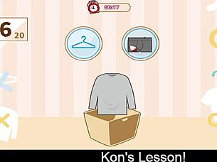 What lessons does Kons week 05 teach you in this game anime series