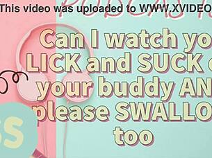 Kinky Podcast 7 Can I Watch You Lick and Suck Off Your Buddy and Please Swallow Too