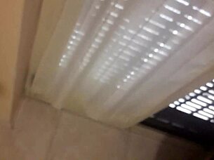 gasping while jerking off feet