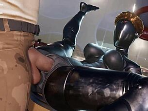 Overwatch Heroes in Rough Threesome