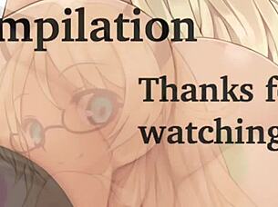 Watch anime characters get toyed with hardcore?