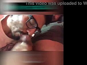 A tender white kiss shared between two men in the snow unfolds quietly.