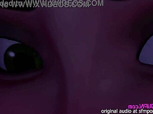 milf with short hair and big tits in green shirt fucks in bedroom