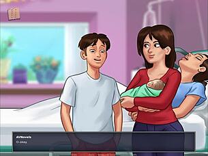 Summertime Saga Episode 243 Featuring Small Tits And Big Cocks.