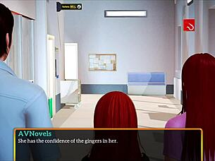 My new family episode 466 with hentai anime redhead teen.