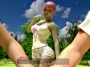 Eve gets caught in the shower