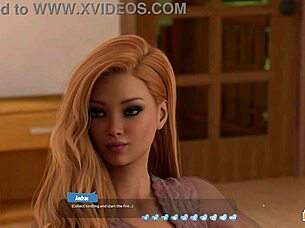 Eve gets caught in the shower