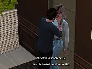 disciplining his black stepdaughters with firm guidance