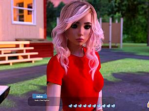 Eve gets caught in the shower