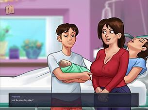 Summertime Saga Episode 243 Featuring Small Tits And Big Cocks.